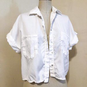 Crop Top Button Down